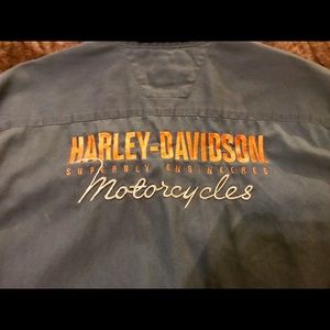 Harley Davidson Short Sleeve Mechanic Shirt
